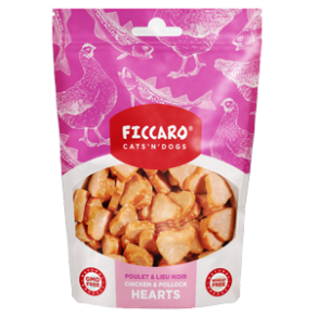 Ficcaro 440002 100g hjerter 