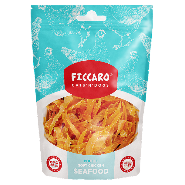 ficcaro 22 100g kylling strimler