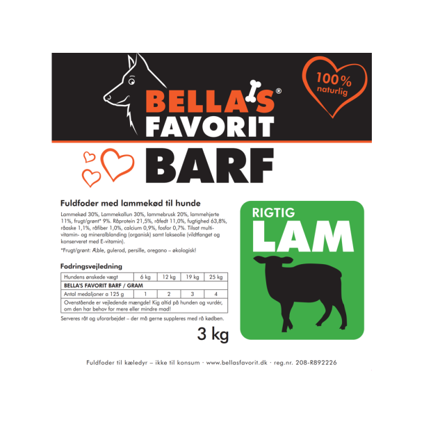 Bella 3kg lam