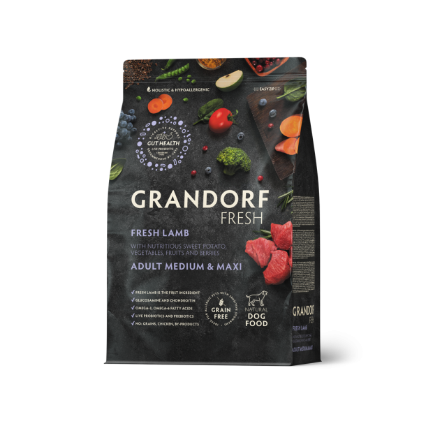 Grandorf Fresh 3kg. lam adult