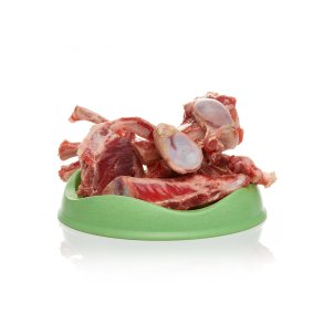 Rigtighundemad Lammeribben 1kg.
