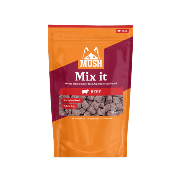 Mix it Raw Frozen okse 560g